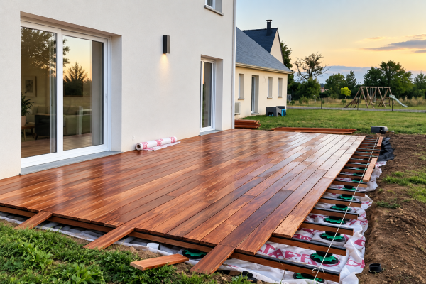 terrasse en bois